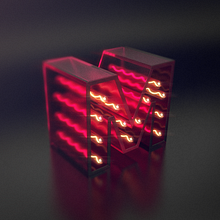 Mi proyecto Lettering 3D: modelado y texturizado con Cinema 4D . 3D, T, and pograph project by Adrián Pastorizzo - 01.26.2017