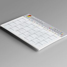 Calendars. Br, ing, Identit, Graphic Design, and Advertising project by Amaya Ríos - 01.28.2017