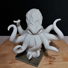 Modelado - Cthulhu. Un proyecto de Diseño de personajes y Escultura de Tian Mora - 25.10.2016