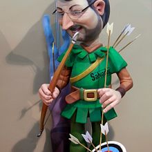 Fallas - Jordi Évole. Arts, Crafts, Fine Arts, and Sculpture project by Tian Mora - 03.13.2014
