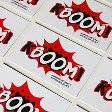 KBOOM! Jornadas de cómic y autoedición de BCN. Un proyecto de Br e ing e Identidad de Sara Couso Espinosa - 19.01.2013