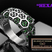 HEXA Ein Projekt aus dem Bereich Schmuckdesign von Diego Aramburu - 29.01.2017