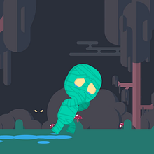 League of Legends GIFS - Nadie quiere al pobre Amumu :(. Un proyecto de Animación, Diseño de personajes y Motion Graphics de Manuel Díaz Delgado - 29.01.2017