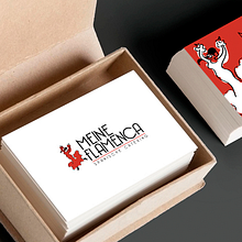 Meine Flamenca 'Spanishche catering'. Un proyecto de Br, ing e Identidad y Diseño gráfico de Javi Unciti-Luna - 30.11.2016