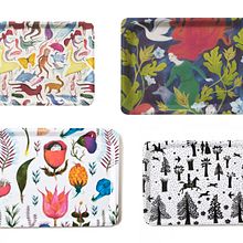 Colección de bandejas. Product Design, Arts, Crafts, Design, and Traditional illustration project by la casita de wendy - 01.24.2017
