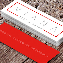 Viana Restaurante. Un proyecto de Diseño gráfico de Javi Unciti-Luna - 31.08.2016