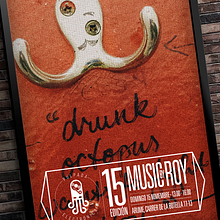 'Pulpada Electrónica', Arume Restaurante. Un proyecto de Diseño gráfico de Javi Unciti-Luna - 30.06.2016