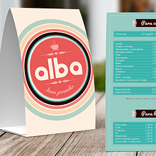 Alba Churrería. Un proyecto de Diseño gráfico de Javi Unciti-Luna - 30.04.2016