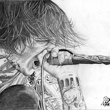 Mitch Lucker (encargo). Fine Arts, Graphic Design, and Traditional illustration project by Natalia Chico Soria - 01.30.2017