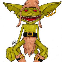 Troll. Traditional illustration project by Natalia Chico Soria - 10.06.2016