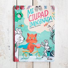 Mi ciudad imaginada, cuento y libro de creatividad libre para niños. Un proyecto de Ilustración tradicional, Diseño de personajes, Diseño editorial y Diseño gráfico de vireta - 03.04.2016