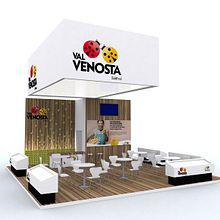 Stand Val Venosta Fruitt 2016. Un progetto di Design e Scenografia di Iván Martinez - 31.01.2017