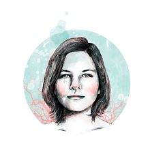 Autorretrato Curso Ilustración digital. Traditional illustration project by Doira Barrio Paratcha - 01.31.2017