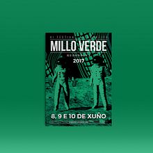 Millo Verde Festival. Un proyecto de Br, ing e Identidad y Diseño gráfico de Aleks Figueira - 01.02.2017