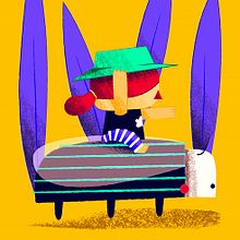 Festival Asalto - Street Intervention. Een project van Ontwerp van personages, Traditionele illustratie y  Urban art van Fabiola Correas - 27.10.2016