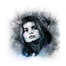 Mi Proyecto del curso: Retrato ilustrado con Photoshop Hope Sandoval de Mazzy Star. Traditional illustration project by Doira Barrio Paratcha - 02.01.2017
