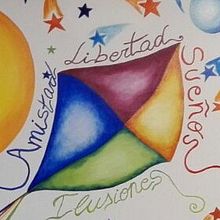 Pintura Mural "Proyecto Cometa"en la "Parroquia Nuestra Señora de la Paz"Sala Jóvenes.Granada.2017. Un proyecto de Bellas Artes, Arte urbano, Dirección de arte, Diseño de interiores, Diseño de la información, Educación, Ilustración tradicional y Pintura de Judith Martín Monte - 01.02.2017