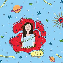 Ilustración personalizada - Lucia . Desain, Ilustrasi tradisional, Dan Lukisan proyek oleh Majo Ruffini - 02.01.2017