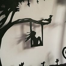 atardece Ein Projekt aus dem Bereich H, werk, Design, Bühnendekoration, Traditionelle Illustration und Kartonmodellbau von Nieves Ferragut - 01.02.2017