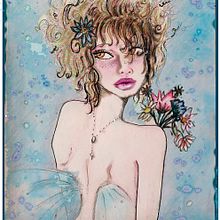 aroma de recuerdo . Ilustrație tradițională de Nieves Ferragut - 02.01.2017