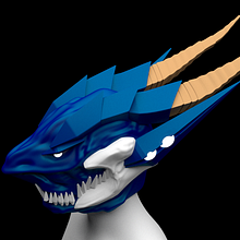 Caballero Dragón Blender. Un proyecto de 3D de Arkalion Shobic - 02.02.2017