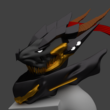 2do. Caballero Dragón Blender. Un proyecto de 3D de Arkalion Shobic - 02.02.2017