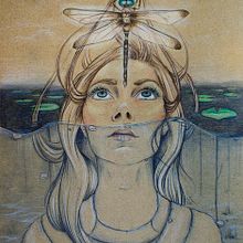 Nympha Metamorphosis Ein Projekt aus dem Bereich Bildende Künste und Traditionelle Illustration von Coral - 02.02.2017