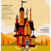 Destino de Fantasía. Design, Editorial Design, and Traditional illustration project by Vale Wilson - 02.04.2014