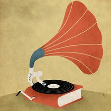 Música y Literatura. Design, Editorial Design, and Traditional illustration project by Vale Wilson - 11.19.2016