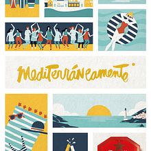 Estrella Damm. Graphic Design, Traditional illustration, and Advertising project by Vale Wilson - 01.28.2017