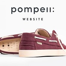 Pompeii Website. Art Direction, Web Design, and UX / UI project by Pablo Chico Zamanillo - 02.04.2017