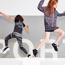 Girls Sporty Winter 15/16. Design, Graphic Design, and Traditional illustration project by Nancy Fernández Pérez - 08.31.2015
