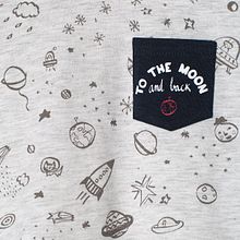 Babyboys To the Moon. Traditional illustration project by Nancy Fernández Pérez - 02.29.2016