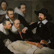 Rembrandt y flicflac estudio. (Lección de anatomía del Dr. Nicolaes Tulp) . Projekt z dziedziny  Animacja użytkownika flicflac estudio - 04.02.2017