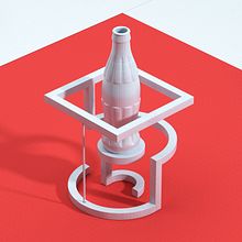 Coca-Cola 3D Print. 3D, Product Design, and Photograph project by JVG - 01.22.2017