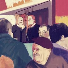 Ilustraciones para Food Republic. Un projet de Beaux Arts et Illustration traditionnelle de David Navas - 07.02.2017