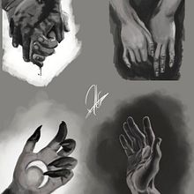 manos. Traditional illustration project by Rebeca Castillo - 02.07.2017