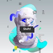 Shift - Festival multimedia independiente. Un proyecto de Br, ing e Identidad, Dirección de arte, Diseño, Diseño de la información y Diseño gráfico de Luciana Tavella - 07.02.2017