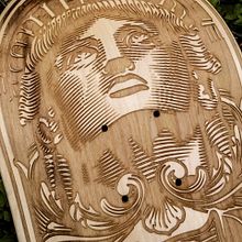Velvet spectrum Skateboard. Un progetto di Illustrazione tradizionale di Abraham García - 01.05.2016