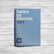TARIFA EKSELANS 2017. Editorial Design, Graphic Design, and Photograph project by Claudia Domingo Mallol - 01.05.2017