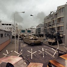 Road to the hell . 3D, Film, Film, video și televiziune, Scenografie, Multimedia, Fotografie Post-producție, UX / UI și VFX de youssefouazzani1990 - 02.08.2017