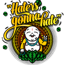 Mi Proyecto del curso: Ilustración para no ilustradores (Haters gonna hate). Projekt z dziedziny Projektowanie postaci, Trad, c, jna ilustracja, T, pografia i Design użytkownika Juan Afanador - 07.02.2017