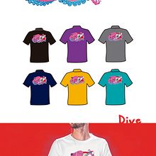  Diving clothes. Graphic Design, and Traditional illustration project by Alejandro Fernández Da cunha - 02.08.2017