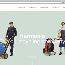 Web corporativa para Harmonia Energy. Un proyecto de Desarrollo Web de rseoaneb - 14.09.2015