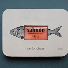 PACKAGING - SALMÓN. Br, ing, Identit, Graphic Design, Traditional illustration, Packaging, T, pograph, and Product Design project by Beatriz Rodríguez Sanz - 02.08.2017