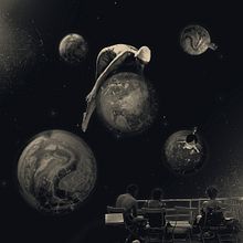 Planetas café . Colaj și Design de irene porro - 02.09.2017