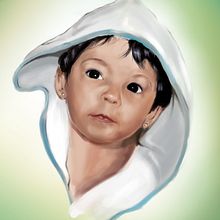 Autorretrato - Ilustración Digital . Un progetto di Illustrazione tradizionale di Eli Trotta Sanz - 09.02.2017