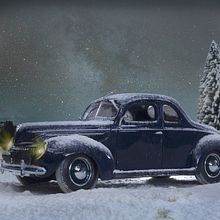 Proyecto: Fotografía creativa en estudio con Ford Deluxe 1939 escala 1/18. Un progetto di Fotografia di Santiago Fernández - 18.02.2017
