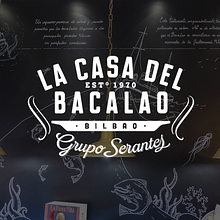 Mural "La  Casa del Bacalao". Un proyecto de Arte urbano, Bellas Artes, Br, ing e Identidad, Diseño de interiores, Diseño gráfico e Ilustración tradicional de Ana Roca - 04.02.2017