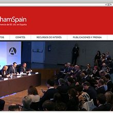 Funcionalidades para AmCham Spain. Un proyecto de Desarrollo Web de rseoaneb - 15.03.2015